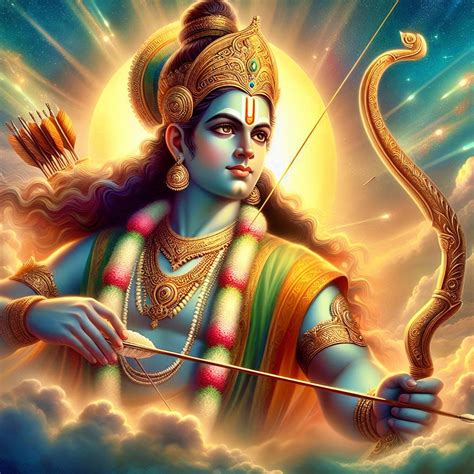 Lord Rama of Ayodhya 5K HD Wallpaper Poster Images Pictures Photos for ...