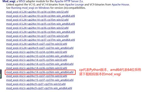 Image result for Mod_Wsgi Windows