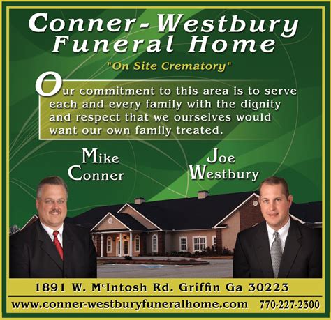Christians In Business - Conner-Westbury Funeral Home - Details