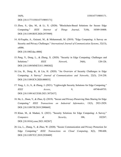 THE SECURITY CHALLENGE IN EDGE NETWORKING | DOCX