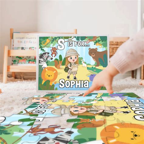 Jigsaw Puzzle Personalized - Personalized Puzzle My name is ... | Gift ...