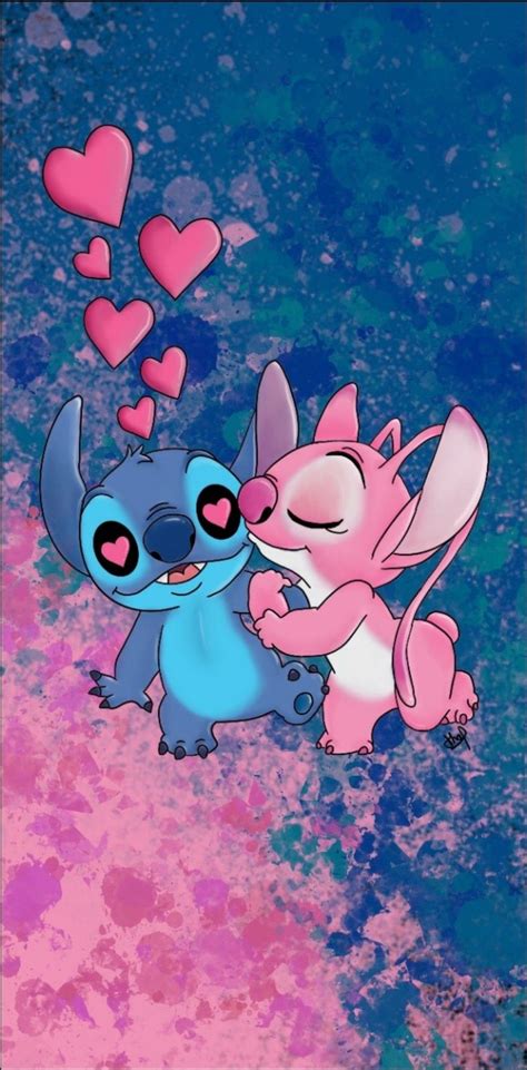 Stitch e angel desenho wallpaper | Imagem de fundo para iphone, Fundo de tela fofo, Wallpapers bonitos