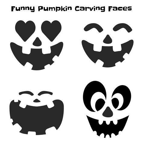Funny Pumpkin Carving Templates - astra.edu.pl