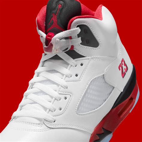 Fire Red Jordan 5s 2025 Release Info | SneakerNews.com