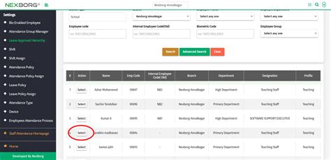 To Add Employee Leave Approval Hierarchy