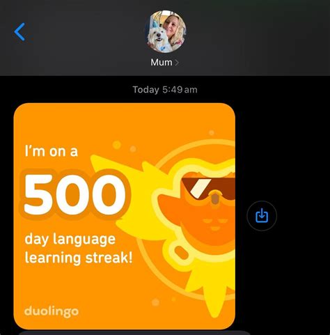 My mum always wanted to learn French, so I introduced her to Duolingo ...
