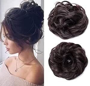 KYNA Messy Hair Bun Ruffle Juda Hair Dressing Accessories Hair Bun ...