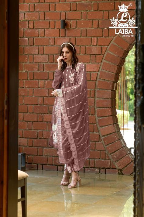 Laiba Am 161 Georgette With Elegant Designer Ready Made Suits ...