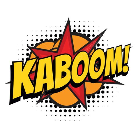 Kaboom Comic Word Book Motion Creative Vector, Book, Motion, Creative ...