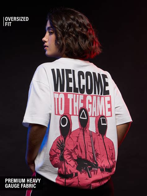 Buy Squid Game Welcome To The Game Online at The Souled Store.