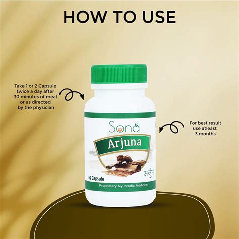 Sona Arjuna Capsules - 60 Capsules (Pack of 3) – SonaHealthCare