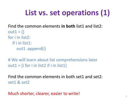 Image result for Set Operations vs List in Python