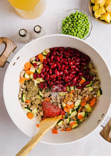 Ground Turkey Vegetable Soup