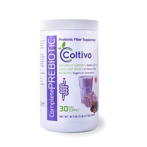 Visceral Health Coltivo Prebiotic Fiber Supplement Powder Unflavored ...