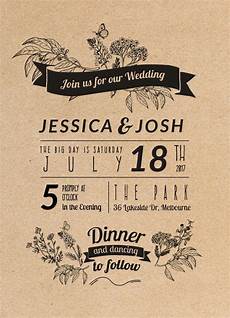 Digital Wedding Invitation by Rustic Digital Printing Wedding Invitations Digital Wedding Invitation