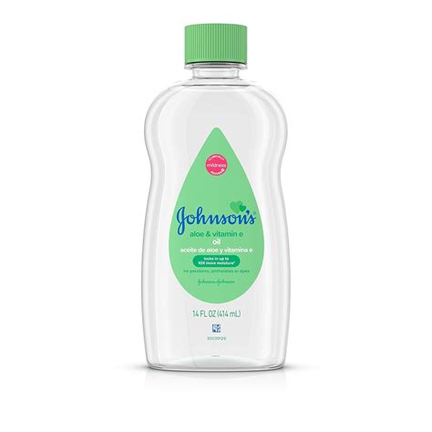 Buy Johnson's Baby Oil with Aloe Vera & Vitamin E 14 oz Online at Low ...