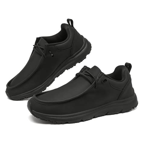 Ulogu Non Slip Shoes for Men Women, Waterproof Oil Resistant Sneakers ...
