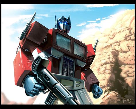 Transformers G1 Optimus Prime Wallpaper