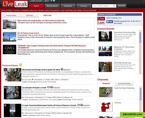 Top LiveLeak Like Sites - AptGadget.com