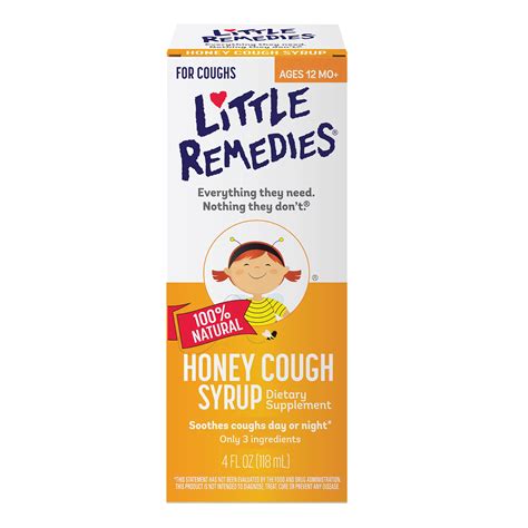 Little Remedies Infant Cough Syrup - Honey - Shop Cough, cold & flu at ...