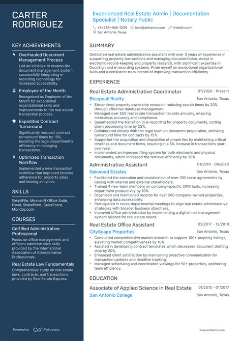 Real Estate Administrative Assistant