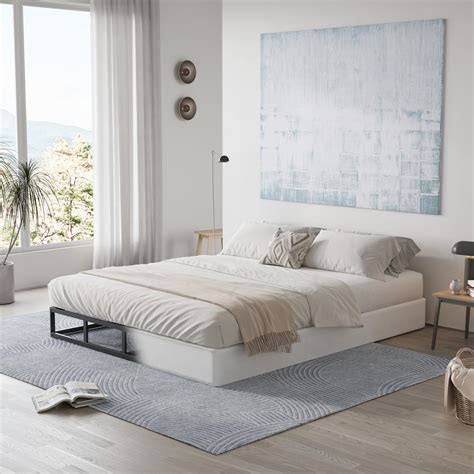 Snapklik.com : HUEIIS Queen Box Spring 5 Inch Low Profile Heavy Duty Metal Frame Mattress ...