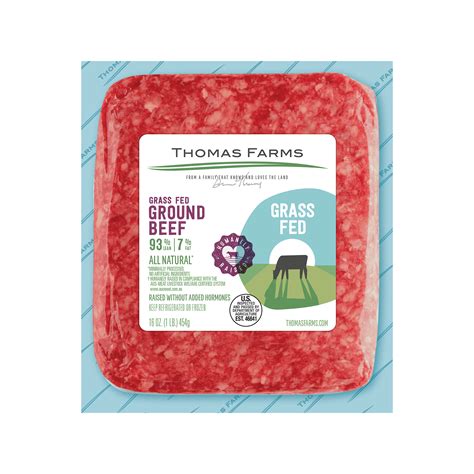 Grass Fed Ground Beef 93/7 – Thomas Farms