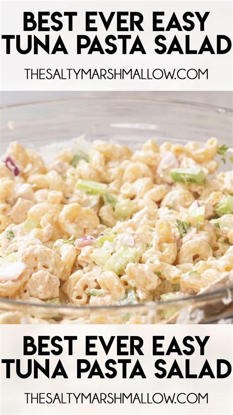 Tuna pasta salad – Artofit