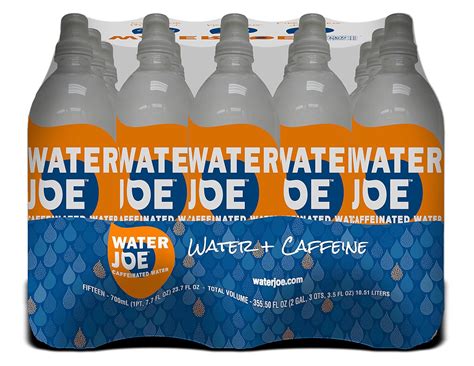 Amazon.com: Water Joe Caffeinated Water, 85 Milligrams of Caffeine Per ...