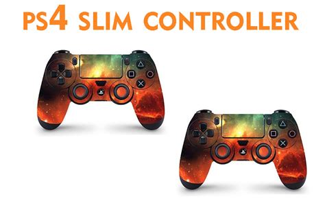 Graphixdesign Theme 3M Skin Sticker Cover for PS4 Slim Console and 2 ...