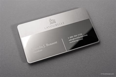 Stainless Steel Business Cards 的图像结果