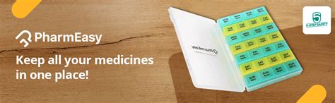 PharmEasy Weekly Pill Organiser, 4 Times A Day, 7 Days of Week, Mon-Fri ...