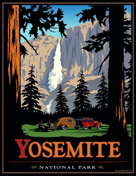 Yosemite Poster Art - Modern Poster Layouts