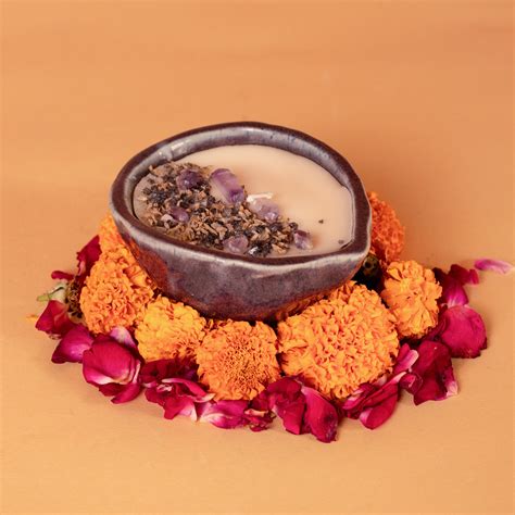 Ceramic Diya Jar Candle – THE ORBY HOUSE