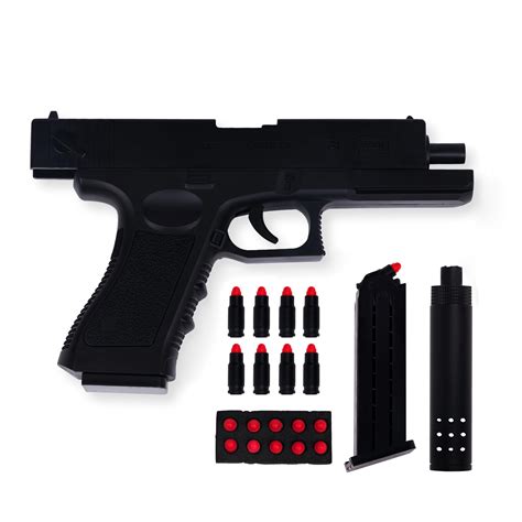 GEX TOYS Thermalshot Soft Bullet Gun Toy, Safe Soft Foam Bullets, Fun ...