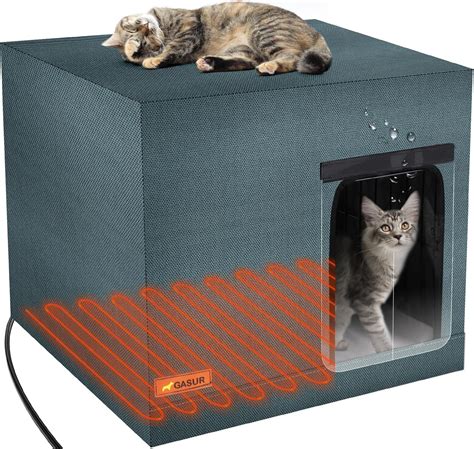 Outdoor Cat House Heaters at Deloris Colvin blog