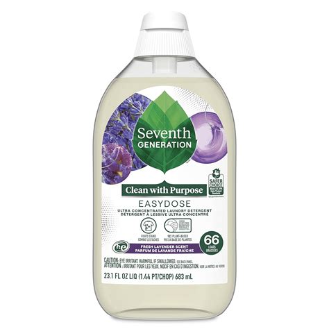 Seventh Generation Laundry Detergent, Ultra Concentrated EasyDose ...
