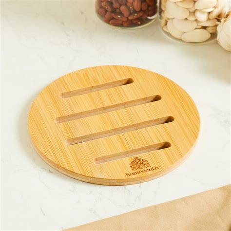 Buy Spinel Bamboo Trivet from Home Centre at just INR 149.0