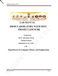 dbms lab manual - 21csl55 - VTU - Studocu