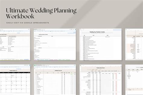 Wedding Task List Excel Template
