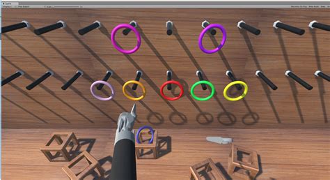 Unity Leap Motion Tutorial 的图像结果