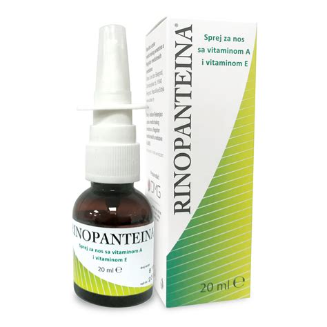 Rinopanteina sprej za nos