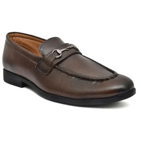 Men Loafer Shoes - Seg 73 Men Brown Loafer Trader - Retailer from Agra