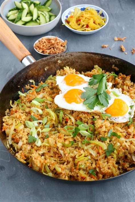 zelf boemboe nasi goreng maken