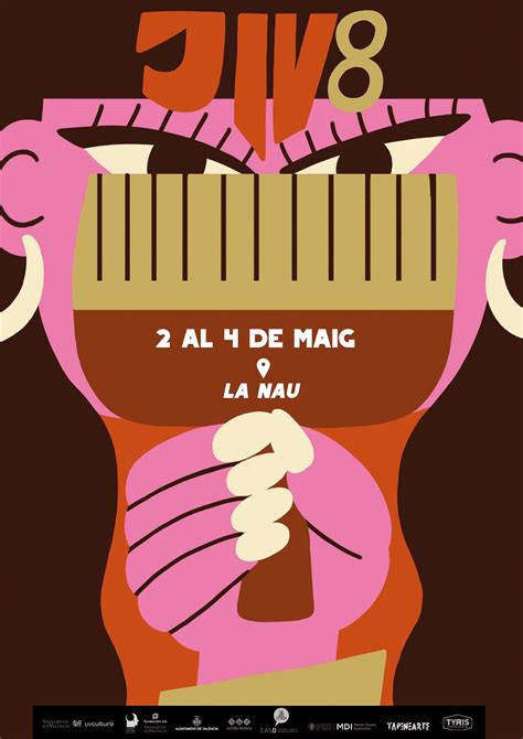 Very happy to be behind the poster for an illustration event in ...