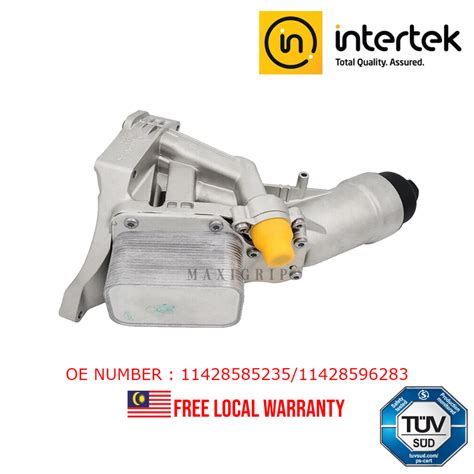 BMW MINI B38 B48 engine oil filter coolant housing oem 1142858235 ...