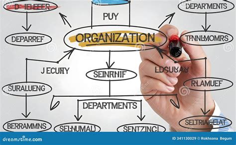 Drawing Example of an Organization Structure 的图像结果