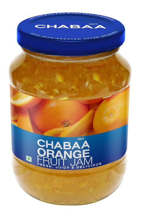 Chabaa Orange Fruit Jam, 15.17 oz ℮ 430 g : Amazon.in: Grocery ...