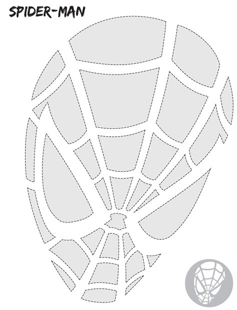 Spider Man Pumpkin Carving Printable | FREE Printable
