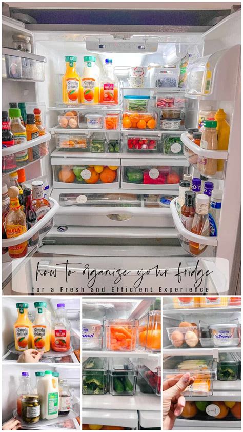 How to Organize Your Fridge for a Fresh and Efficient Experience | Declutter challenge ...